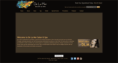 Desktop Screenshot of delamersalon.com